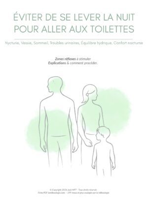Fiche ÉVITER DE SE LEVER LA NUIT POUR ALLER AUX TOILETTES