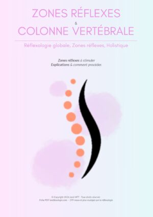 Fiche ZONES RÉFLEXES & COLONNE VERTÉBRALE