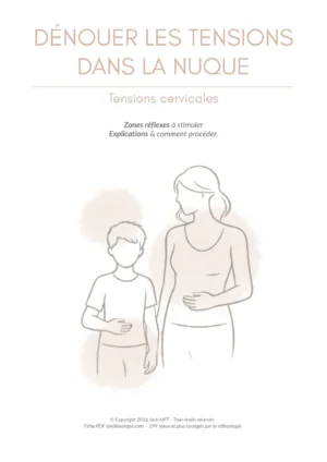 Fiche DÉNOUER LES TENSIONS DANS LA NUQUE